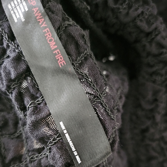 Free People Scarlett Solid cut Out Mini DressBodycon Black XS. - Picture 8 of 8